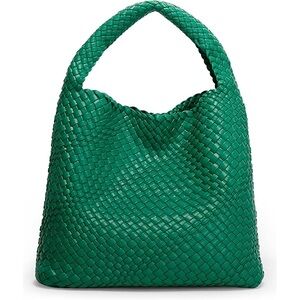 Melie Bianco Green Eloise Recycled Vegan Leather Tote Bag